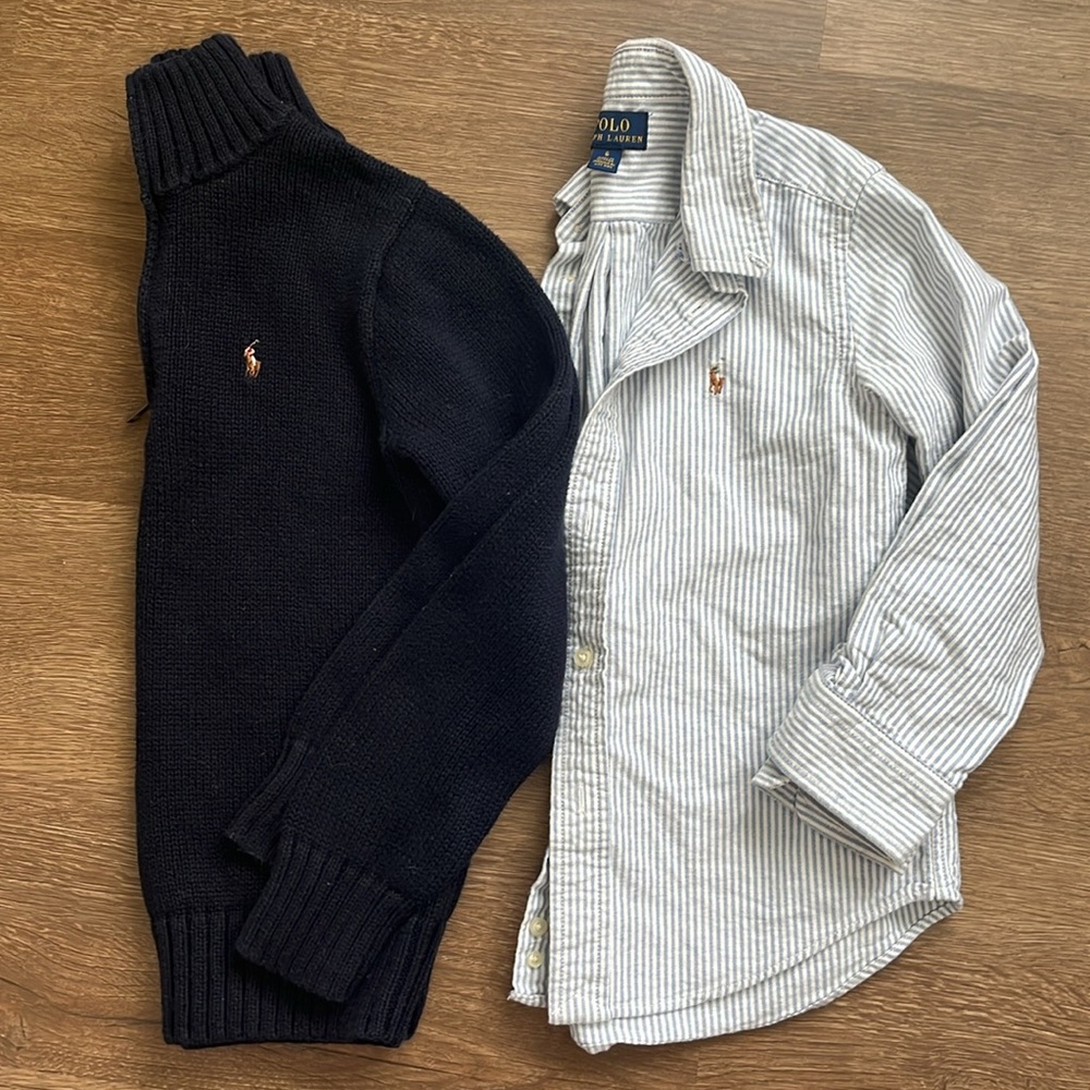 Classic Polo Ralph Lauren boy bundle size 6/7